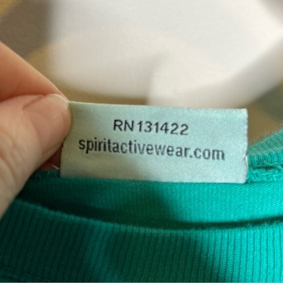 ASPEN orange/teal ombre long sleeve Spirit Jersey Size Medium - Picture 4 of 5